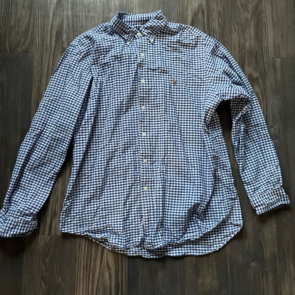 Ralph Lauren gingham collared shirt
